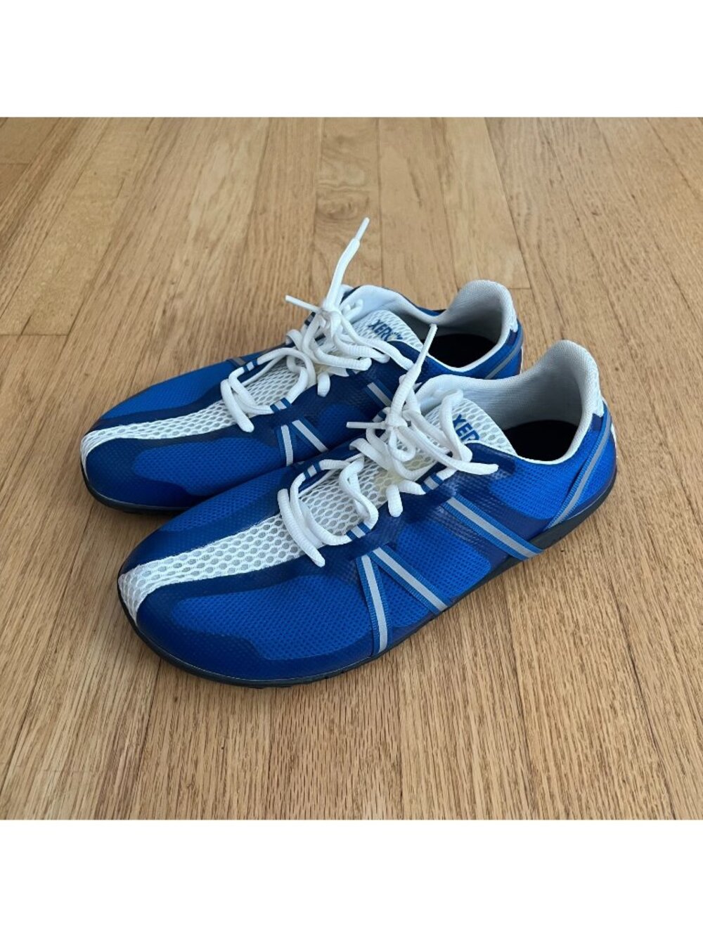 Xero Speed Force Barefoot Low Top Lace Up Running Shoes Blue Men's Size 9.5